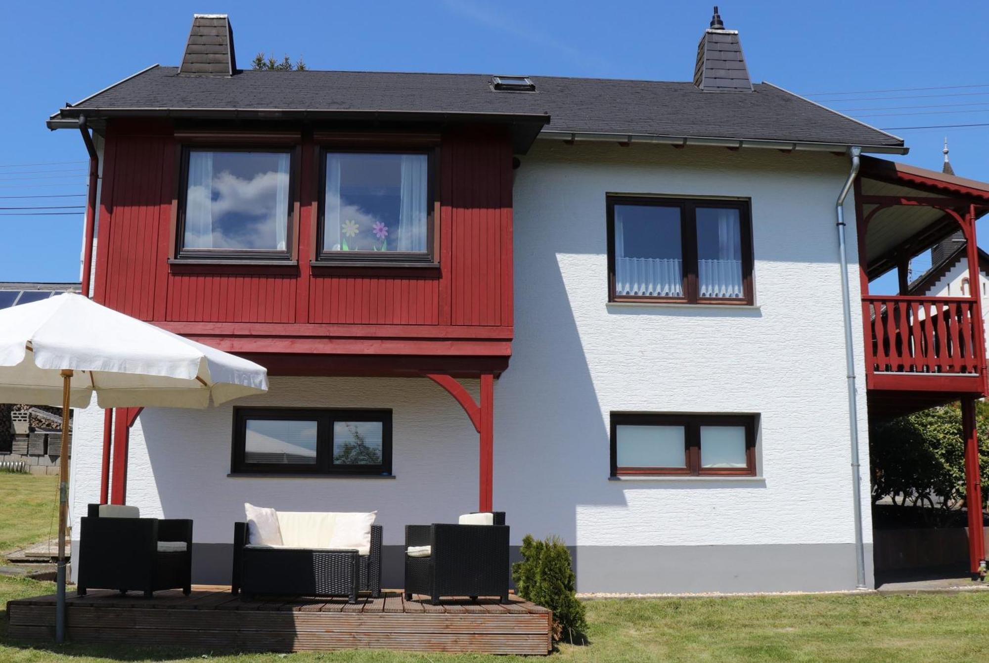 Ferienhaus Zur Schoenen Aussicht Hardt  エクステリア 写真